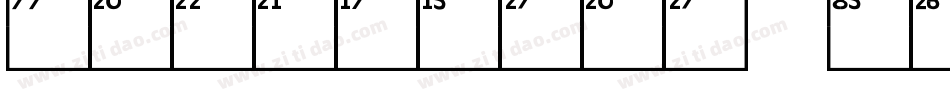 Hipotesis Catchword-字体转换
